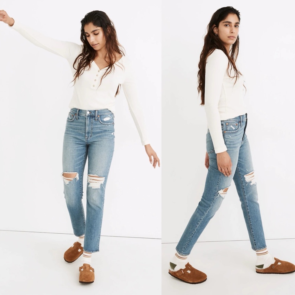 MADEWELL Jeans The Perfect Vintage Blue Size 27T - Picture 10 of 10